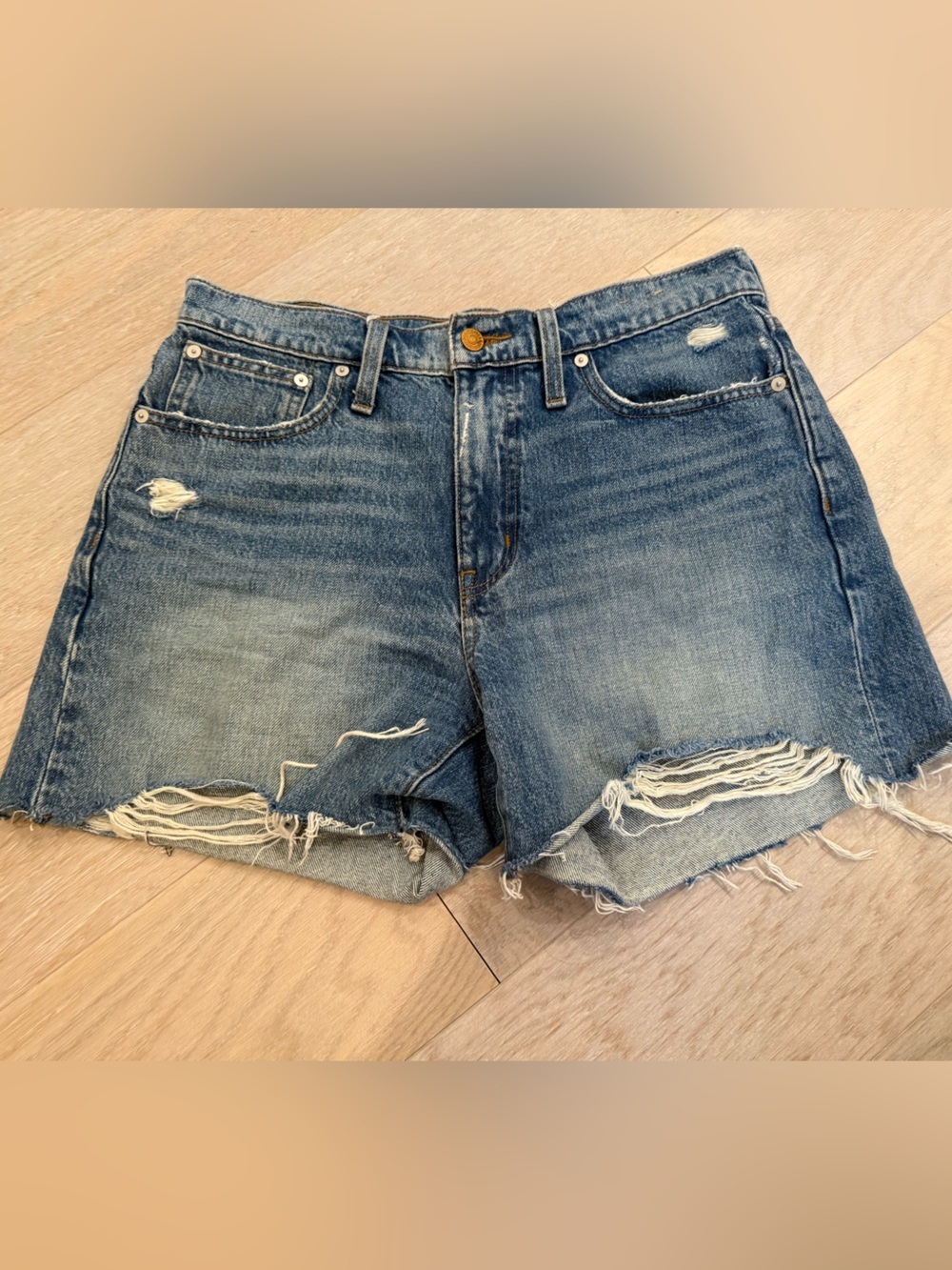 Madewell Relaxed Denim Shorts